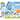 Crayola Magic Light-Up Stamper, Bluey - Assorted