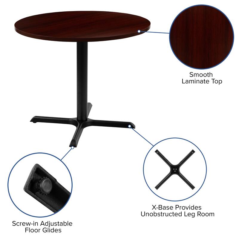 36" Round Multi-Purpose Conference Table - Meeting Table for Office