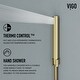 preview thumbnail 26 of 29, VIGO Rector 2-Jet Shower Panel System with Shower Head and Handheld Shower