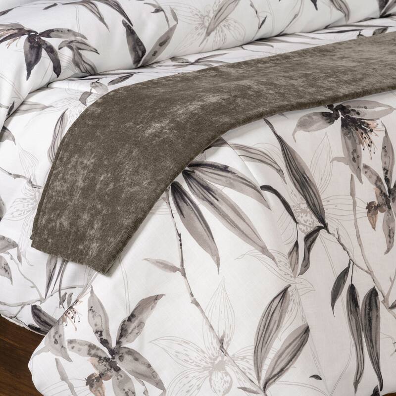Padma Velvet Throw-Style Bed Scarf