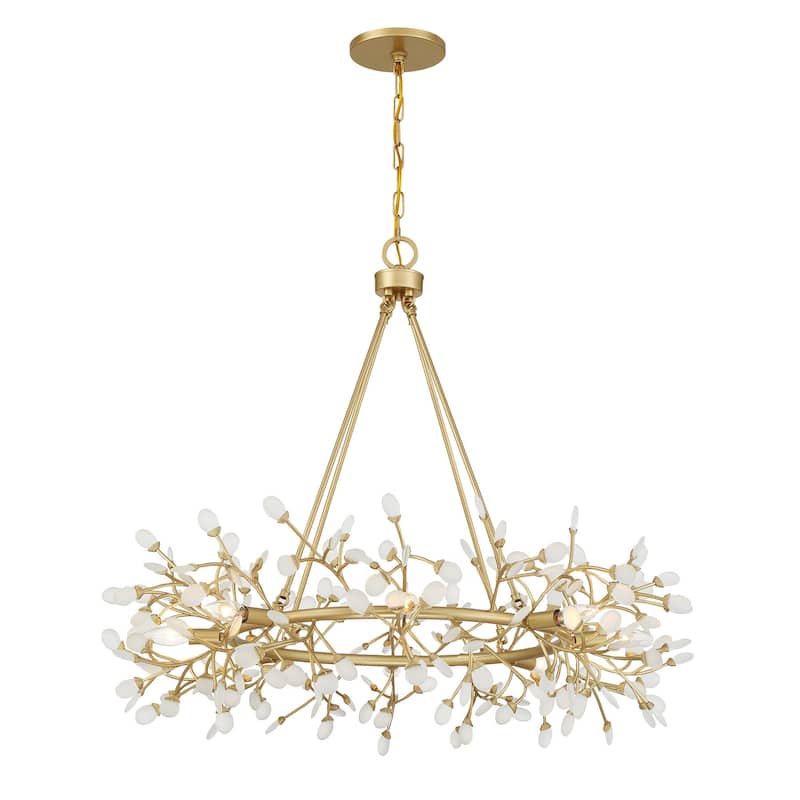 Savoy House 1-9855-8 Once 8 Light 36" Wide Ring Chandelier