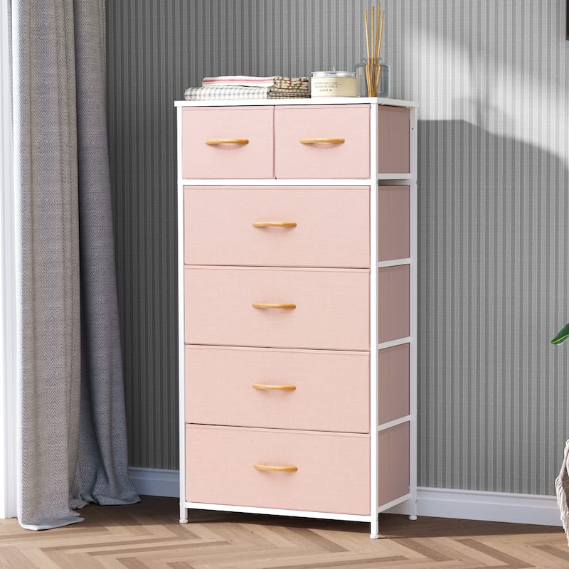 Pellebant 6 Drawers Vertical Dresser Storage Tower