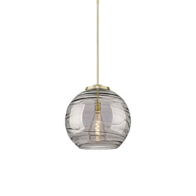 Innovations Lighting 221-1S-20-18 Athens Pendant Athens Deco Swirl 18"