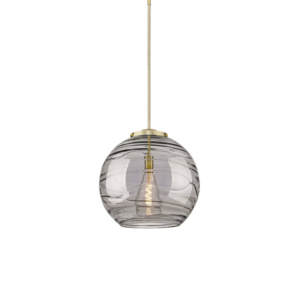 Innovations Lighting 221-1S-20-18 Athens Pendant Athens Deco Swirl 18"