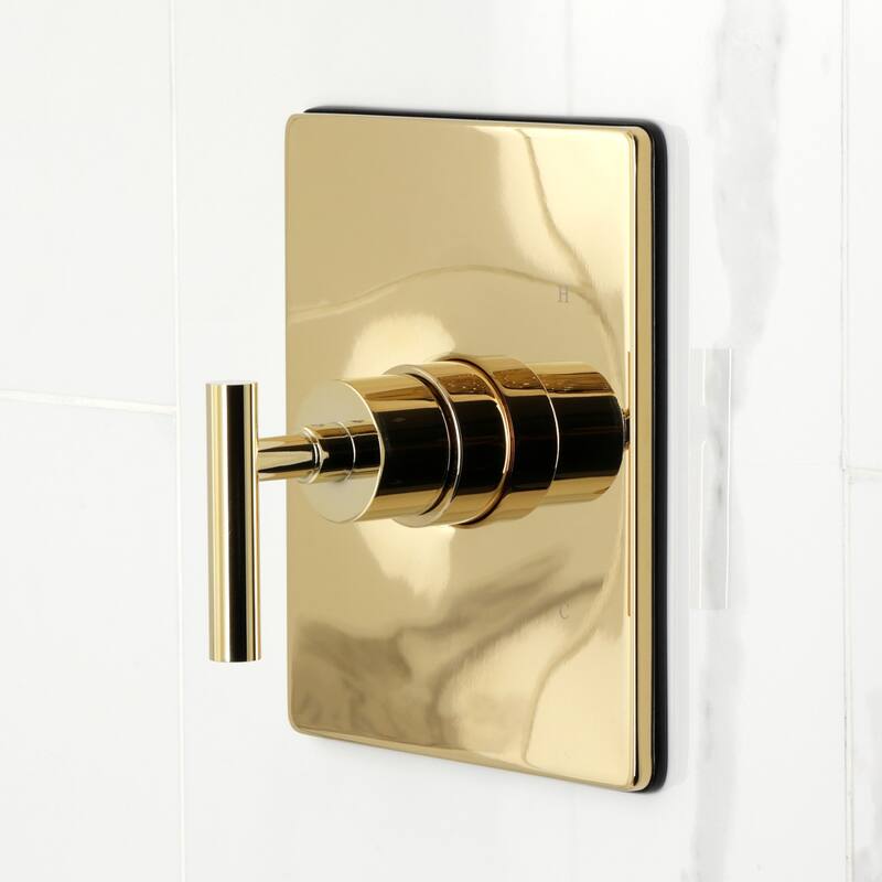 Kingston Brass Manhattan Single-Handle Pressure Balanced Tub and Shower Faucet