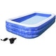 preview thumbnail 2 of 6, Q-Max Large Outdoor Inflatable Family Swimming Pool with Electric Pump