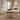 Benchwright Round Antique Grey Oak Dining Table by iNSPIRE Q Artisan