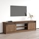 preview thumbnail 8 of 18, Meble Furniture Granero 04 TV Stand (79"W x 22"H) for up to 85" TVs - 78"W x 22"H