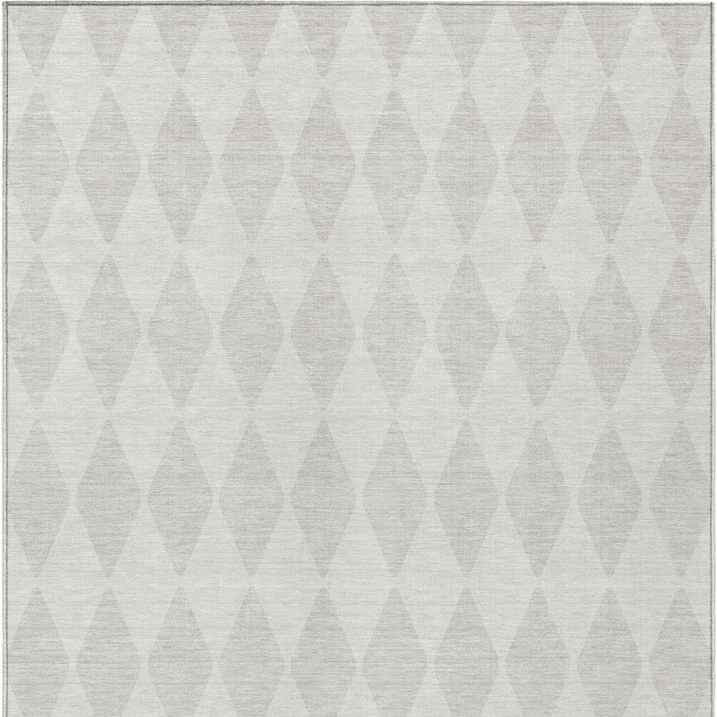 HomeRoots Geometric Transitional Rectangle Outdoor Rug