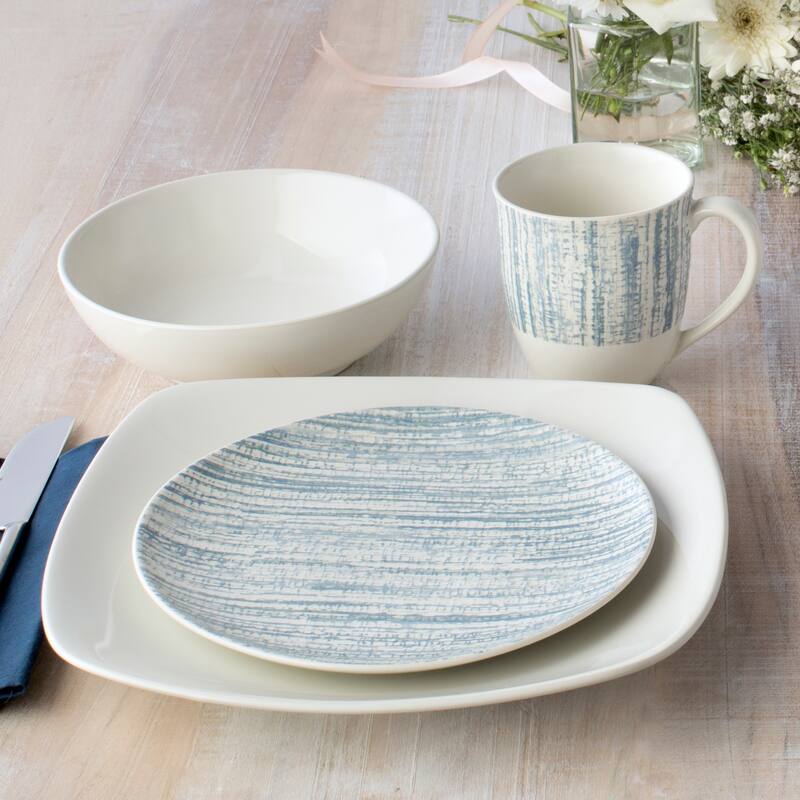Noritake Colorwave Weave Set Of 4 Accent Plates, 8.25"