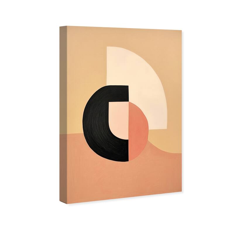 Wynwood Studio Canvas Abstract Vintage clothes iron Brown and Beige Modern & Contemporary Wall Art Canvas Print