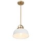 preview thumbnail 21 of 21, Arte Metal 2-Tone Ceiling Light - 12.0"L x 12.0"W x 9.5"H