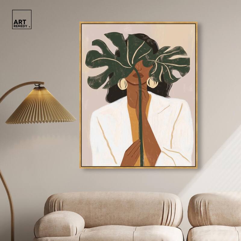 Leiva I Canvas by Art Remedy