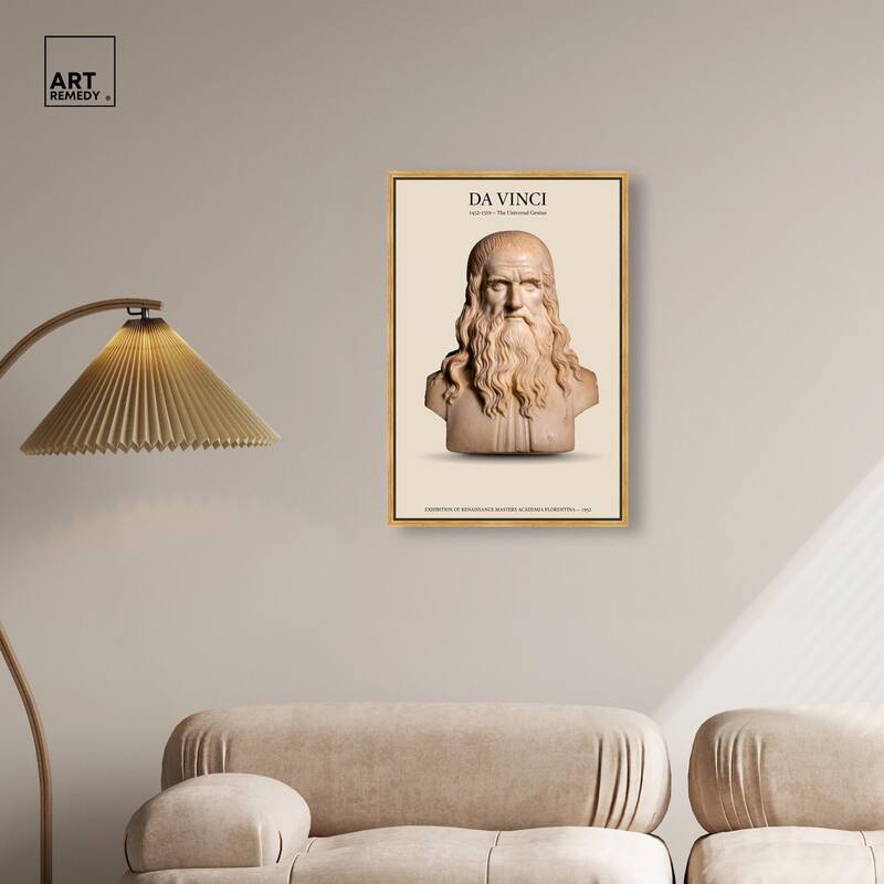 Universal Genius Canvas by Art Remedy