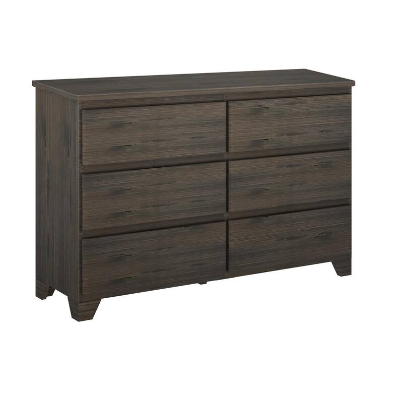 Max and Lily Farmhouse 6 Drawer Dresser