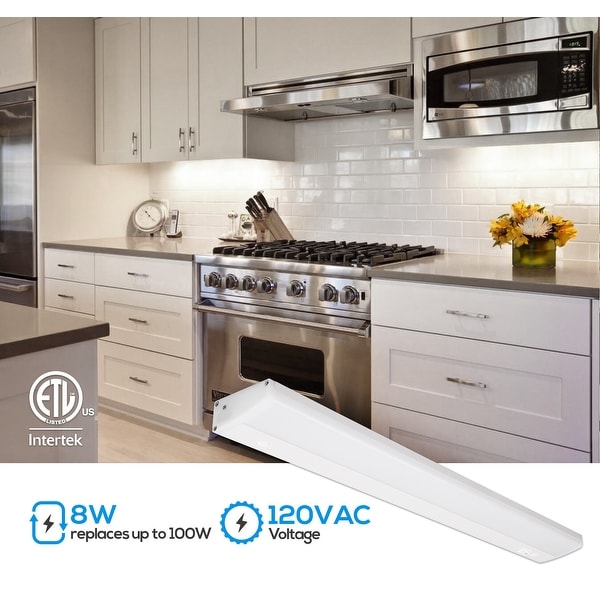 LED Linkable Kitchen Under Cabinet Cupboard Unit Strip Lights Cool White 4000k 