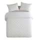 Wonderful Diamond Velvet 3 Piece Quilt Set
