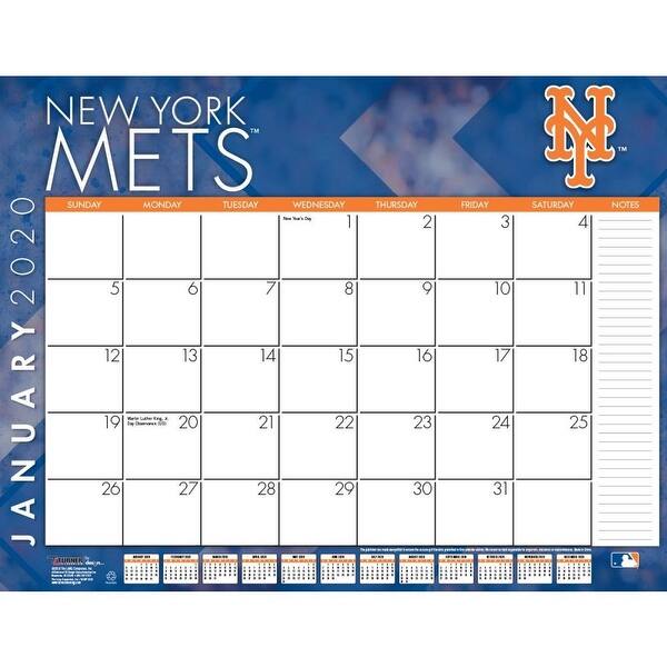 Shop Black Friday Deals On New York Mets 2020 Calendar Overstock 29138764