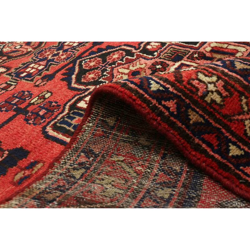 ECARPETGALLERY Hand-knotted Anadol Red Wool Rug - 3'3 x 4'9