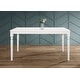 preview thumbnail 3 of 8, Beckley 7-pieces Dining Table and Chair Table only - White
