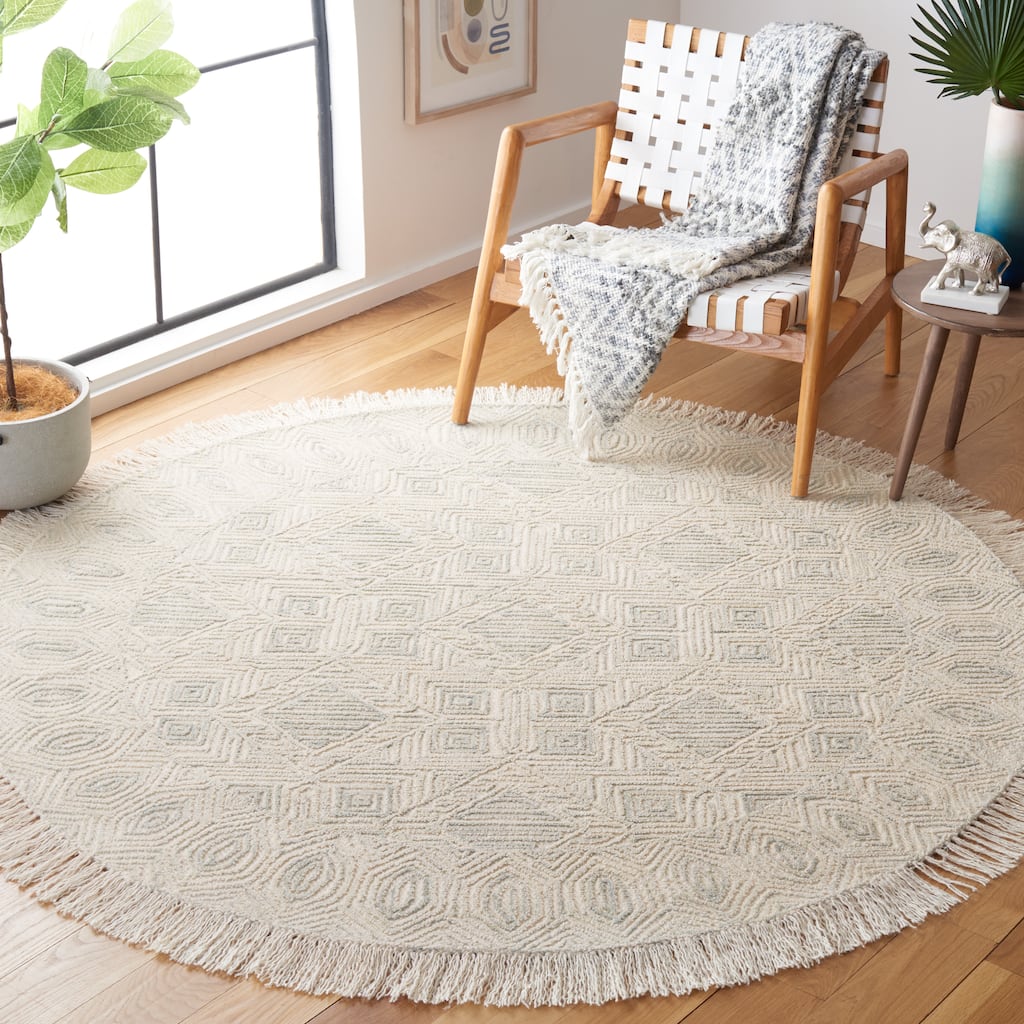SAFAVIEH Handmade Ikat Sivan Wool Rug