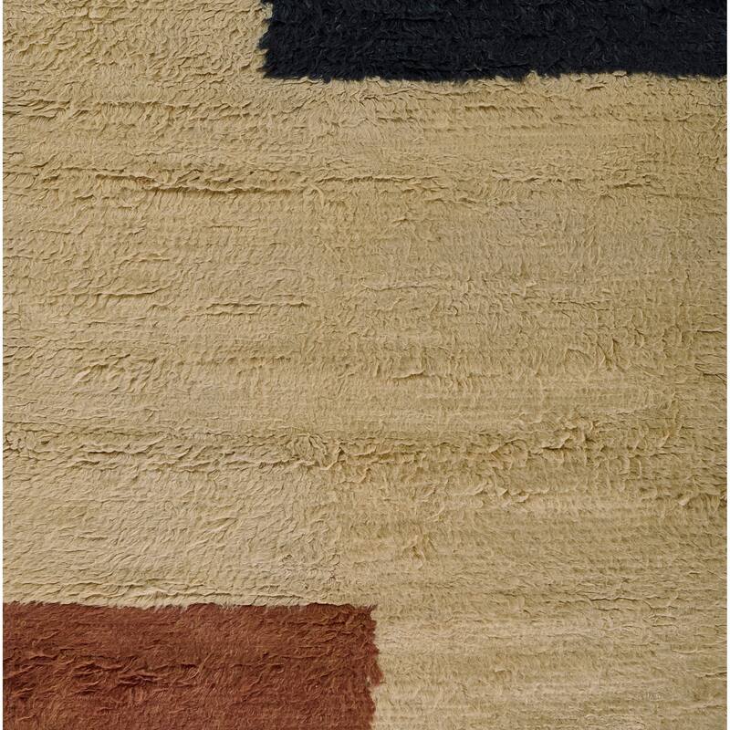 Momeni Neo Morrocan Hand Woven Wool Geometric Shag Rug