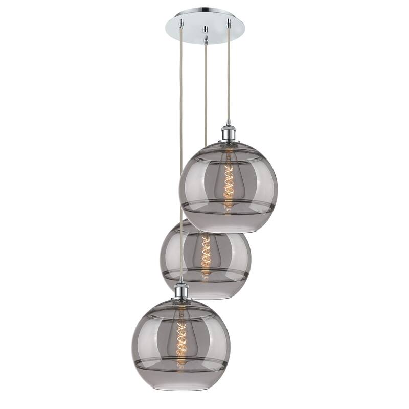 Innovations Lighting 113B-3P-41-19 Rochester Pendant Rochester 3 Light