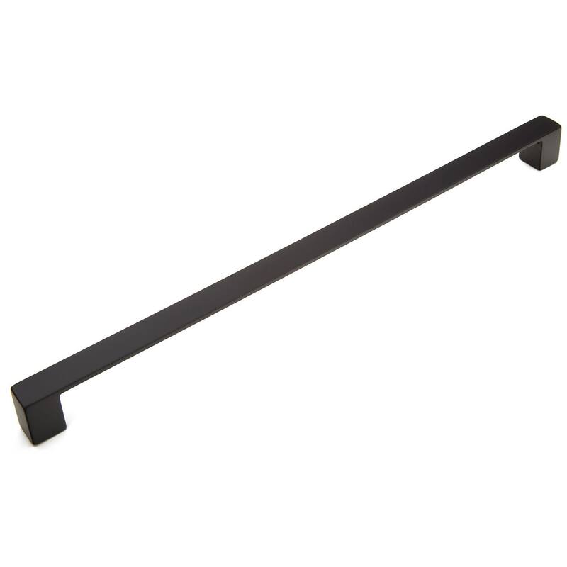 Schaub and Company Classico 12-5/8 Inch Center to Center Contemporary - Matte Black