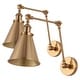 preview thumbnail 17 of 43, Elliot 7" Adjustable Arm Metal LED Wall Sconce, Chrome by JONATHAN Y