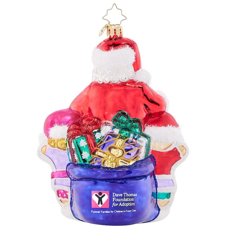 Christopher Radko Room For One More Glass Christmas Ornament 1021653