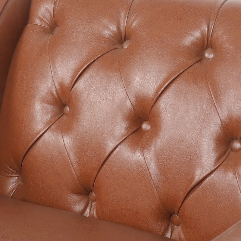 Furman Tufted Club Chair by Christopher Knight Home