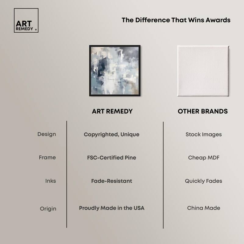 Enigma of Blue Canvas by Art Remedy
