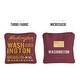 preview thumbnail 2 of 2, Washington Football Maroon Dual Sided Cornhole Bags