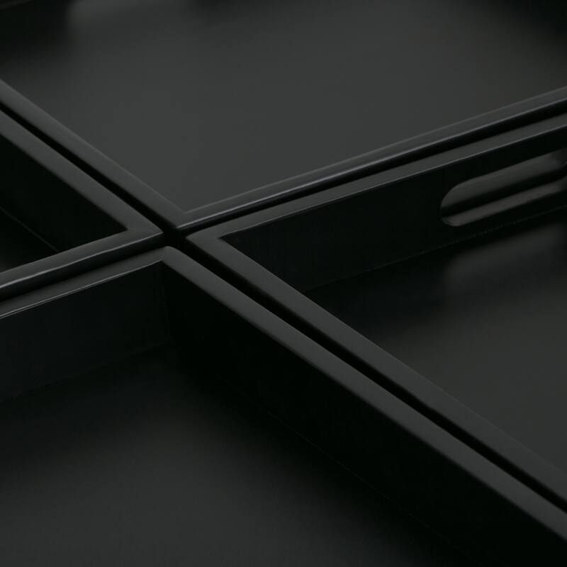 Square Coffee Table Storage Ottoman