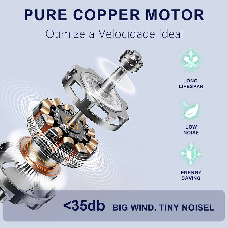 42" Flush Mount Ceiling Fan with Remote Control and Lights, Quiet DC Motor