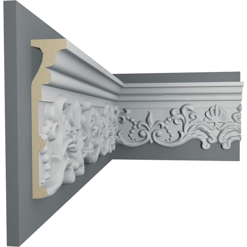 5 1/8"H x 1 1/8"P x 94 1/2"L Emery Panel Moulding