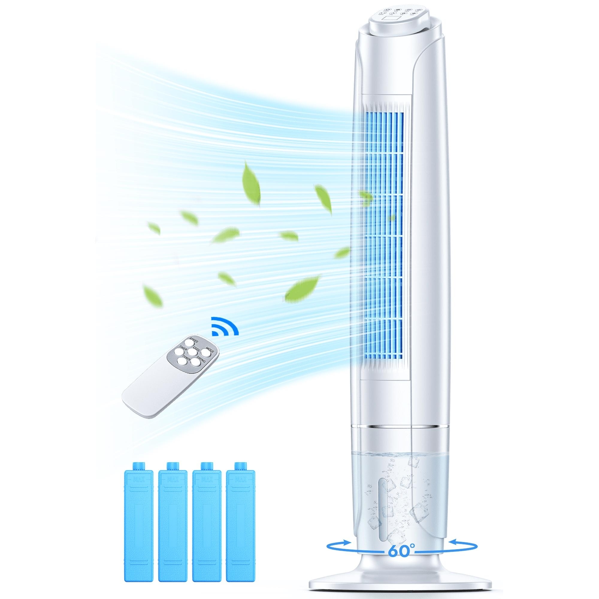 Evaporative tower fan sale
