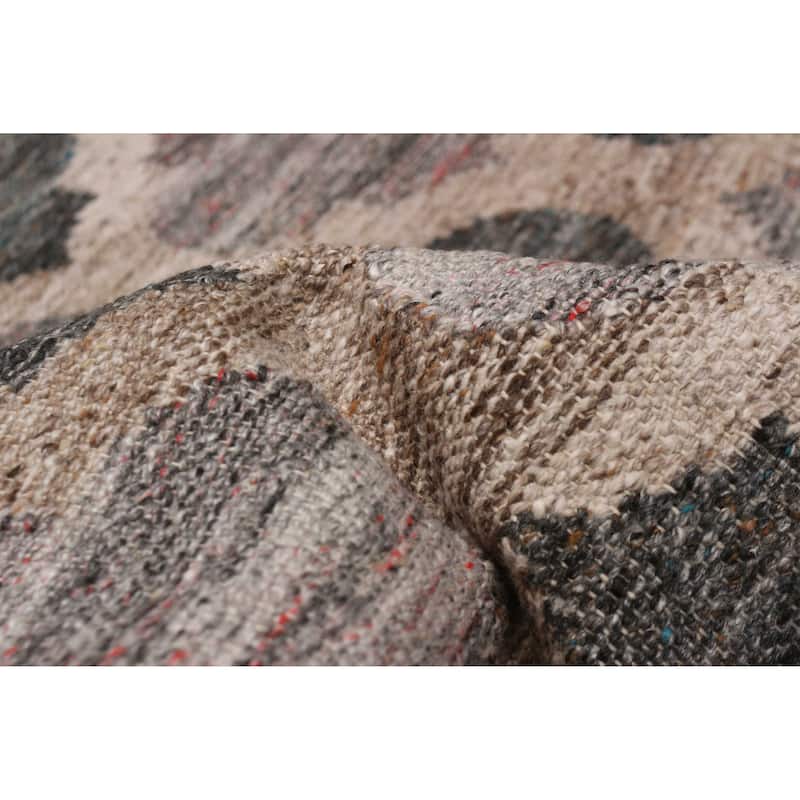 Ankara FW Taupe Kilim 5'3" x 8'0" - 5'3 x 8'0
