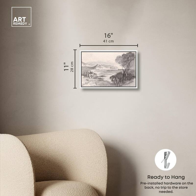 View across a Monaco Canvas by Art Remedy
