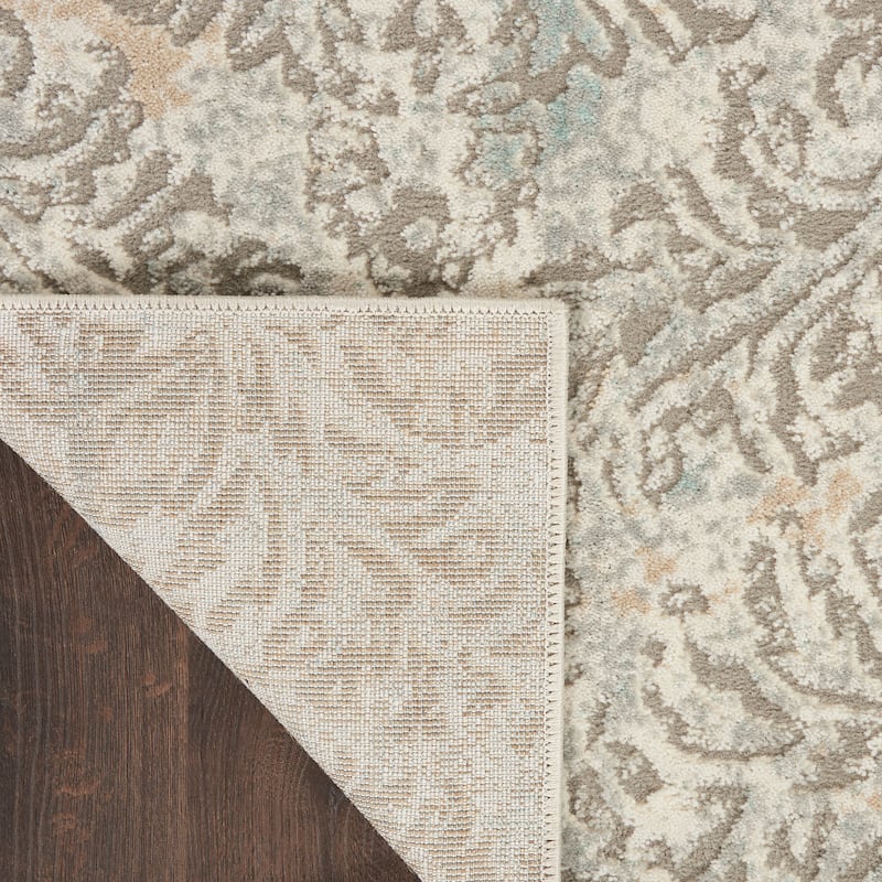 Nourison Soma Contemporary Damask French Country Area Rug