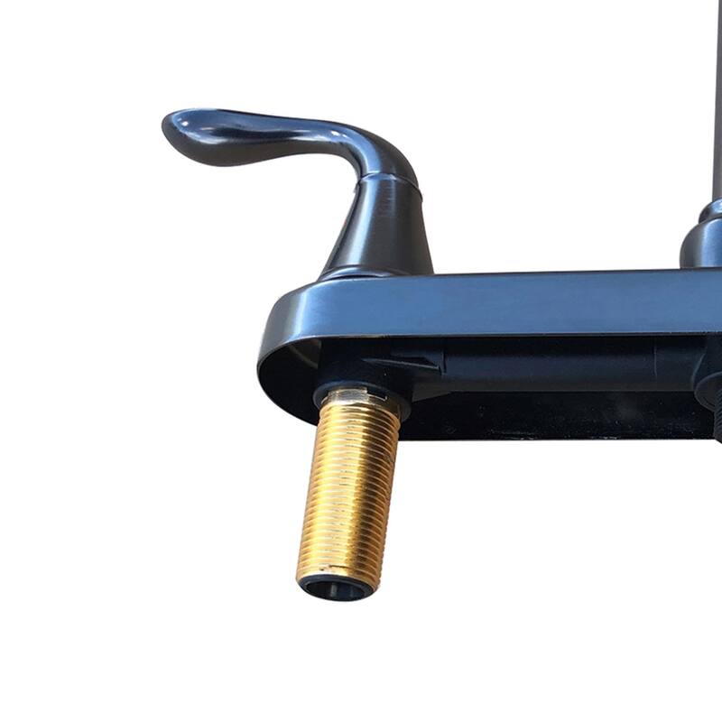 Two Handle Kitchen Faucet , in Oil Rubbed Bronze Finish - 8H x13W x9L in.