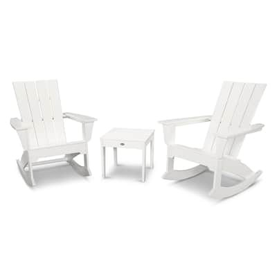 POLYWOOD Quattro 3-Piece Rocker Set