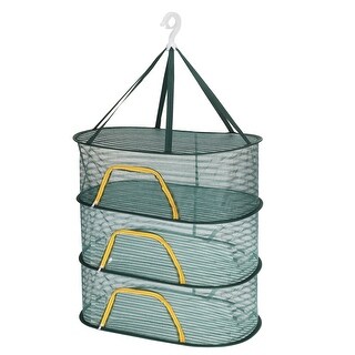 Folded Mesh Clothes Hanging Dryer, 3 Layers Drying Rack, 70cmx50cm ...