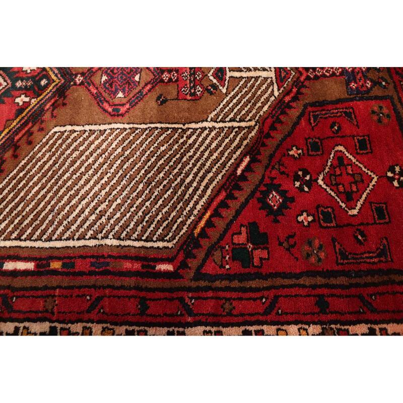 ECARPETGALLERY Hand-knotted Konya Anatolian Red Wool Rug - 3'4 x 10'7