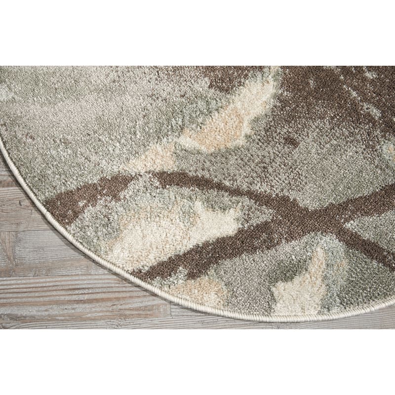 Nourison Euphoria Abstract Floral Area Rug