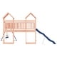 preview thumbnail 7 of 19, vidaXL Swing Set Outdoor Backyard Wooden Playground Equipment for Kids Age 3-8