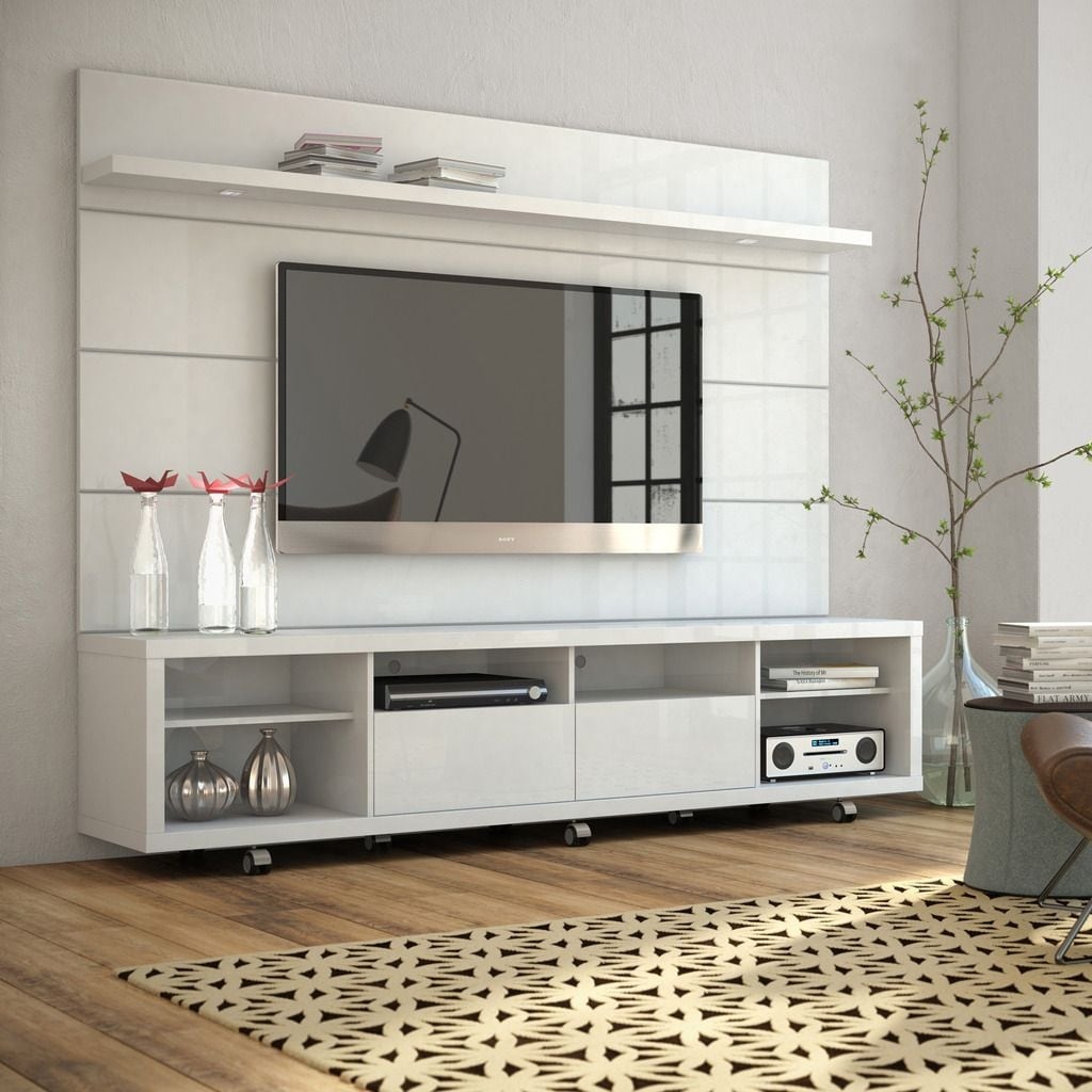 Cabrini Mid-century Modern Wood TV Stand - On Sale - Overstock ...