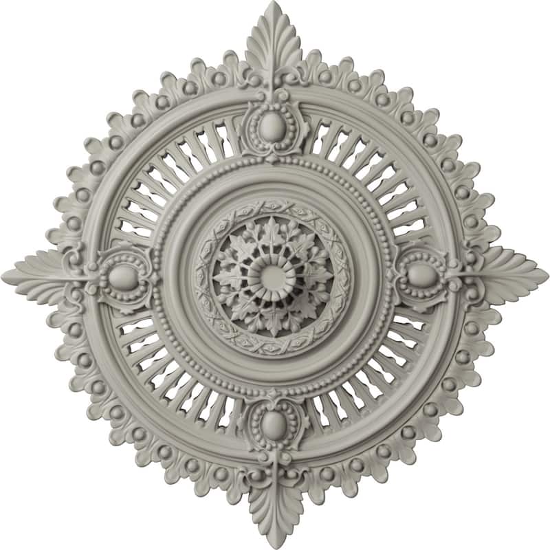 29 1/8"OD x 1 1/4"ID x 4"P Haylynn Ceiling Medallion