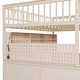preview thumbnail 7 of 36, Convertible Bunk Bed with LED Storage Wall & Pegboard by Harper&Bright Designs