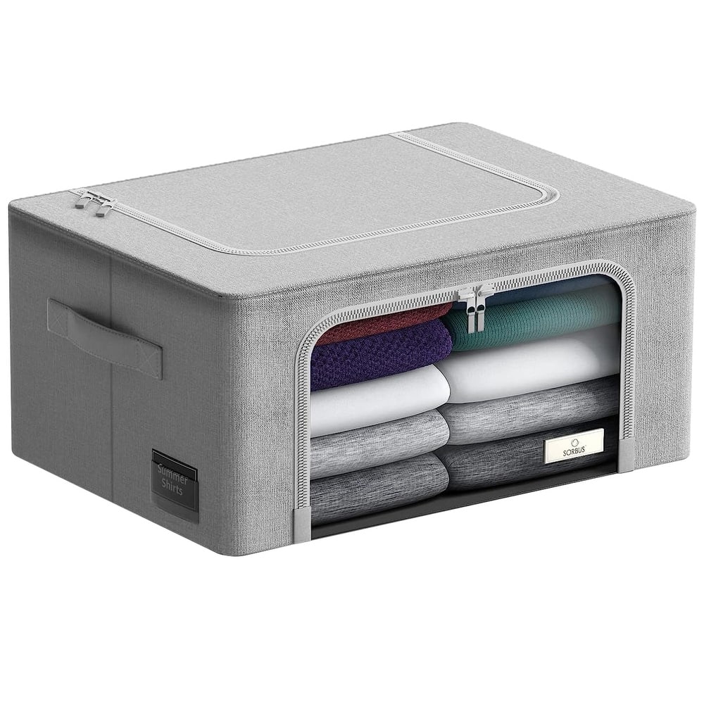 Storage bins with Window (Single) - 8'' H X 15.75'' W X 12'' D